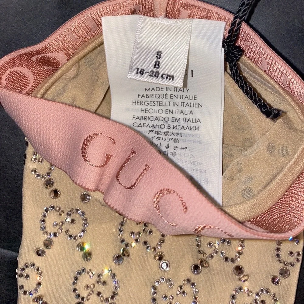 Gucci Crystal Socks